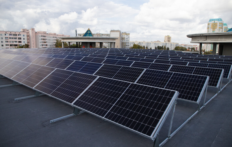 тц титан установил солнечные батареи